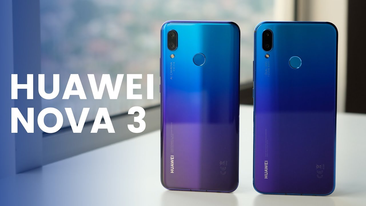Oppo F7 and Huawei Nova 3i