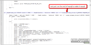 Mysql with I